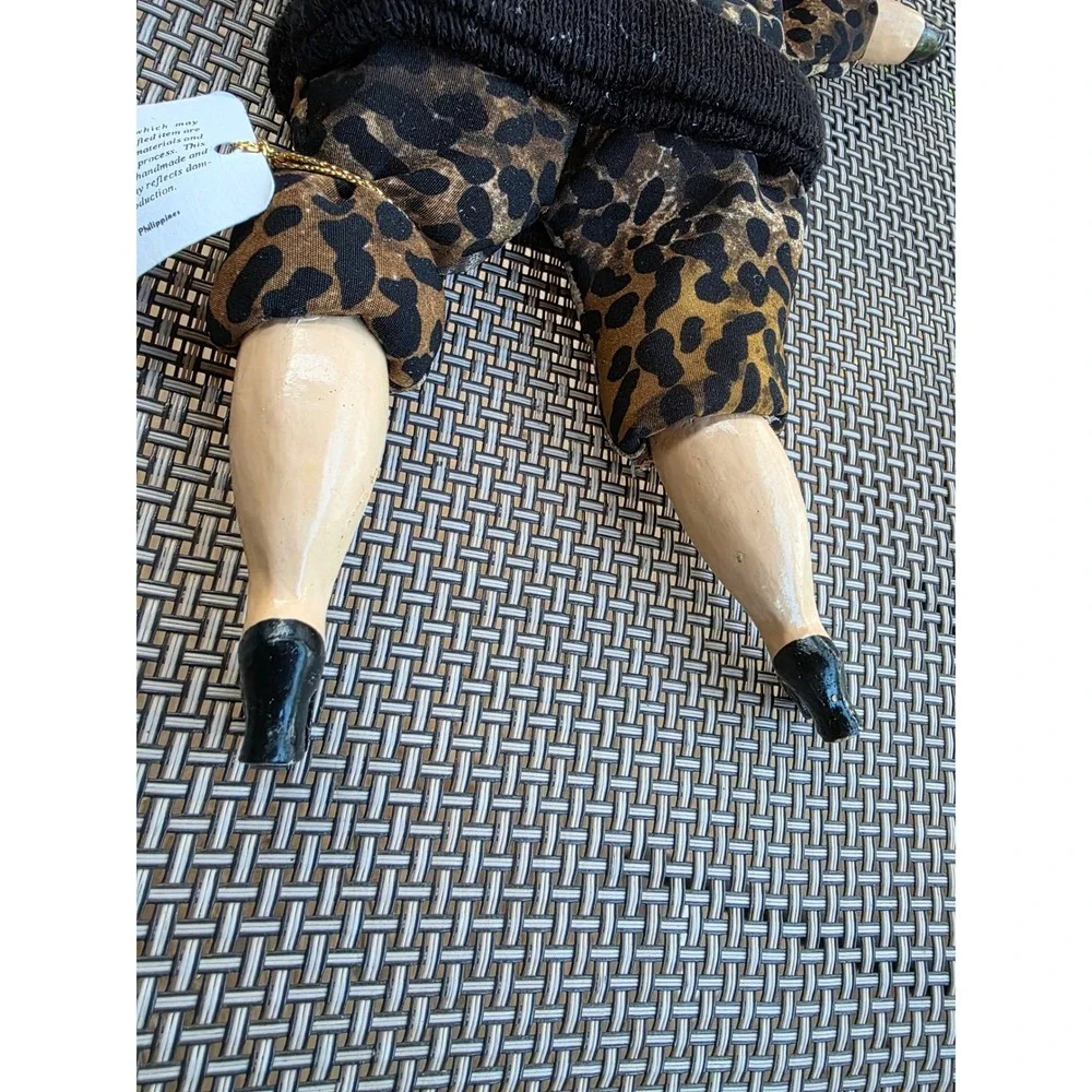 Katherines Collection Silver Lake Leopard Print Diva Donkey Doll Figurine 11in